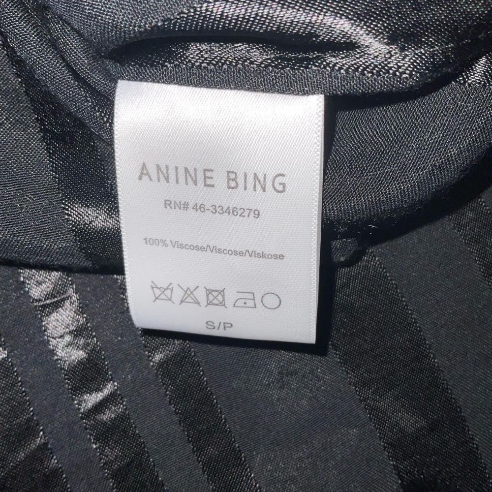 Anine Bing Ash Oversized Striped Shirt - Picture 8 of 9